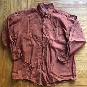 Bills khakis orange and brown heavy shirt XXL